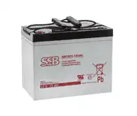Akumulator do wózka elektrycznego SSB SBCG 75-12i-sh