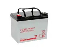 Akumulator żelowy (Gell) SSB SBCG 33-12 (12V 33Ah)
