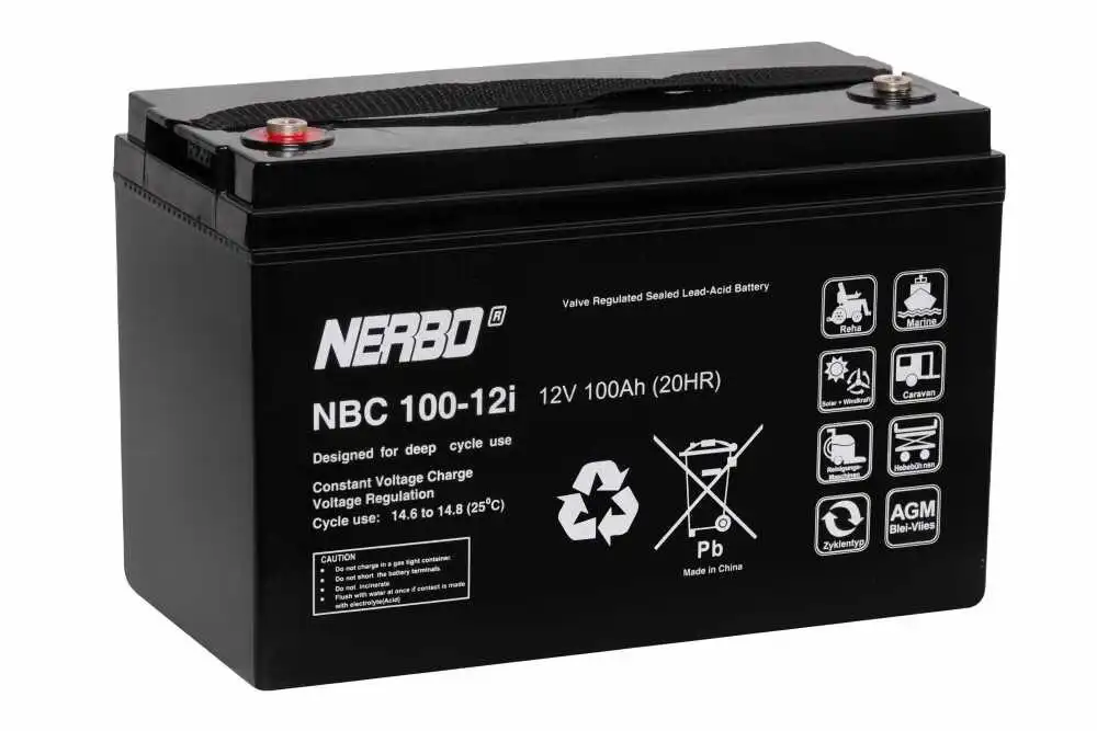 Akumulator AGM Nerbo NBC 100-12i (12V 100Ah)