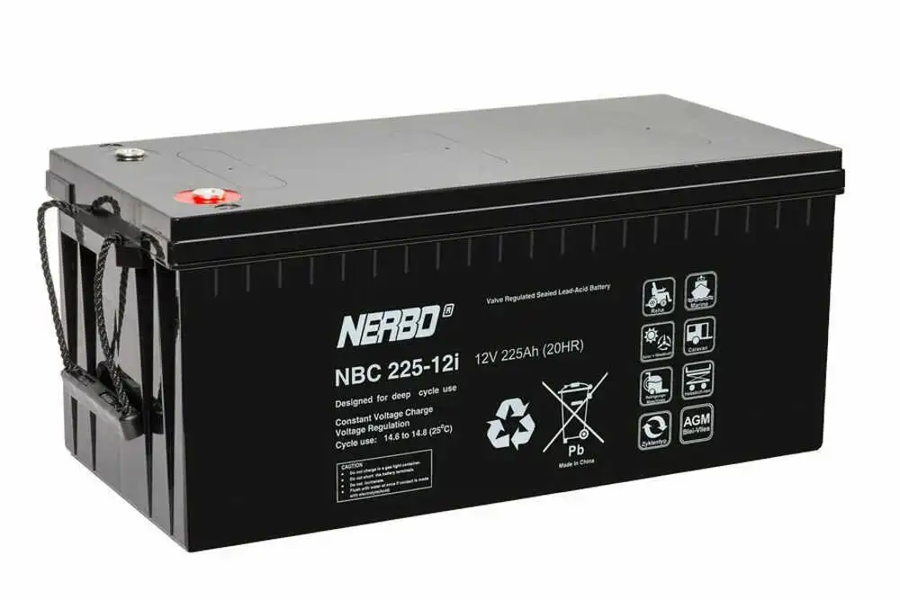 Akumulator AGM Nerbo NBC 225-12i (12V 225Ah)