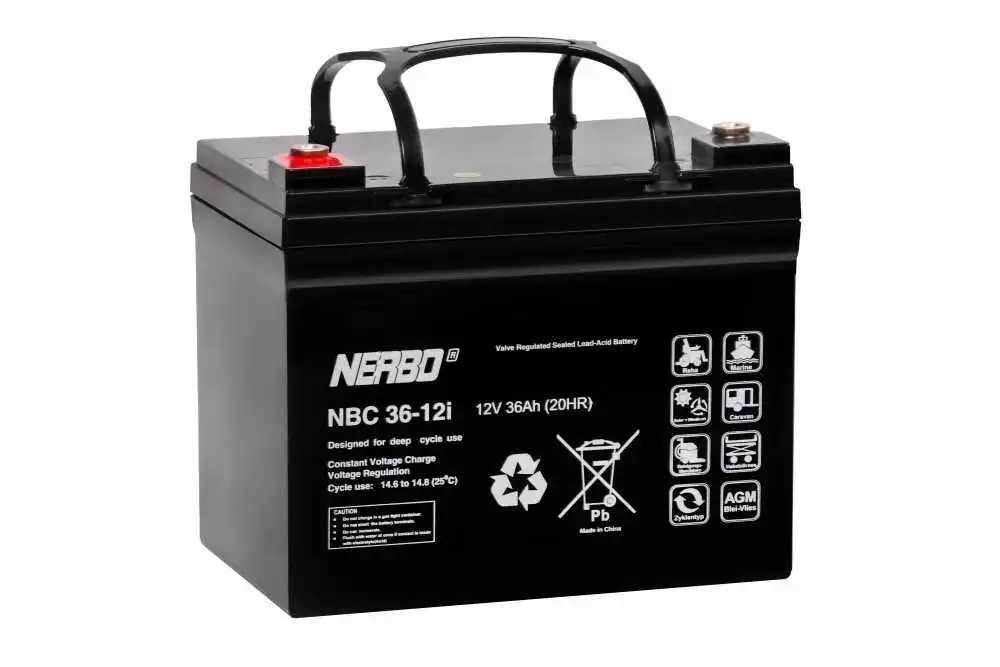 Akumulator AGM Nerbo NBC 36-12i (12V 36Ah)