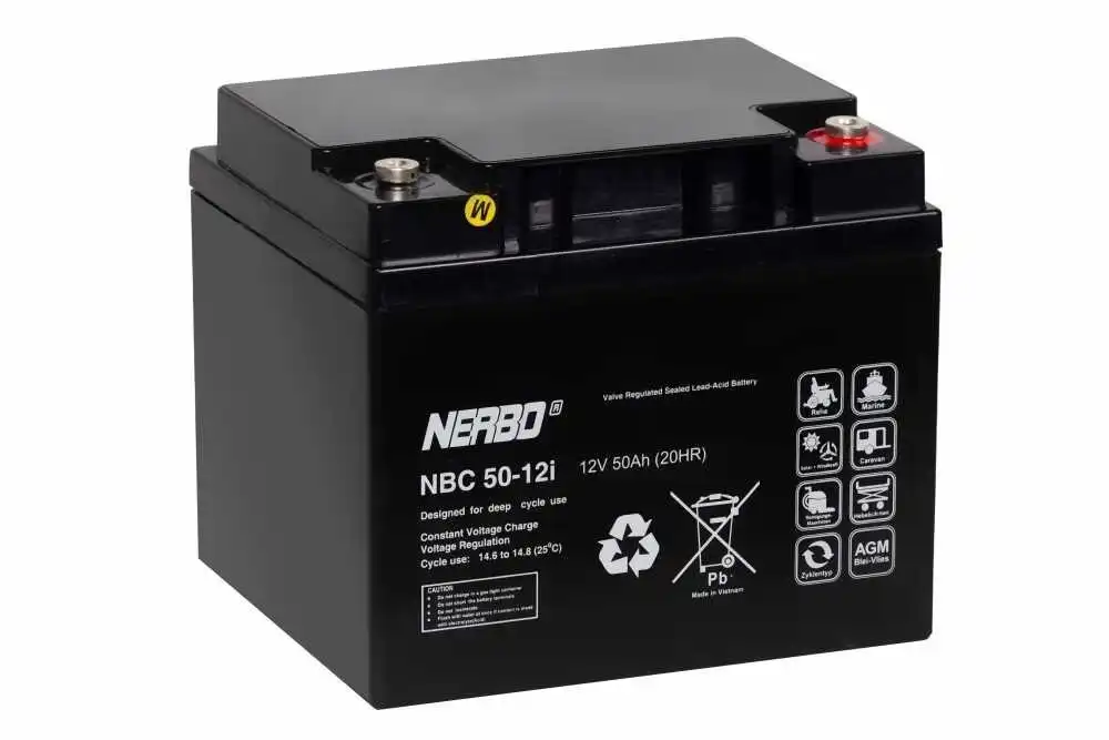 Akumulator AGM Nerbo NBC 50-12i (12V 50Ah)
