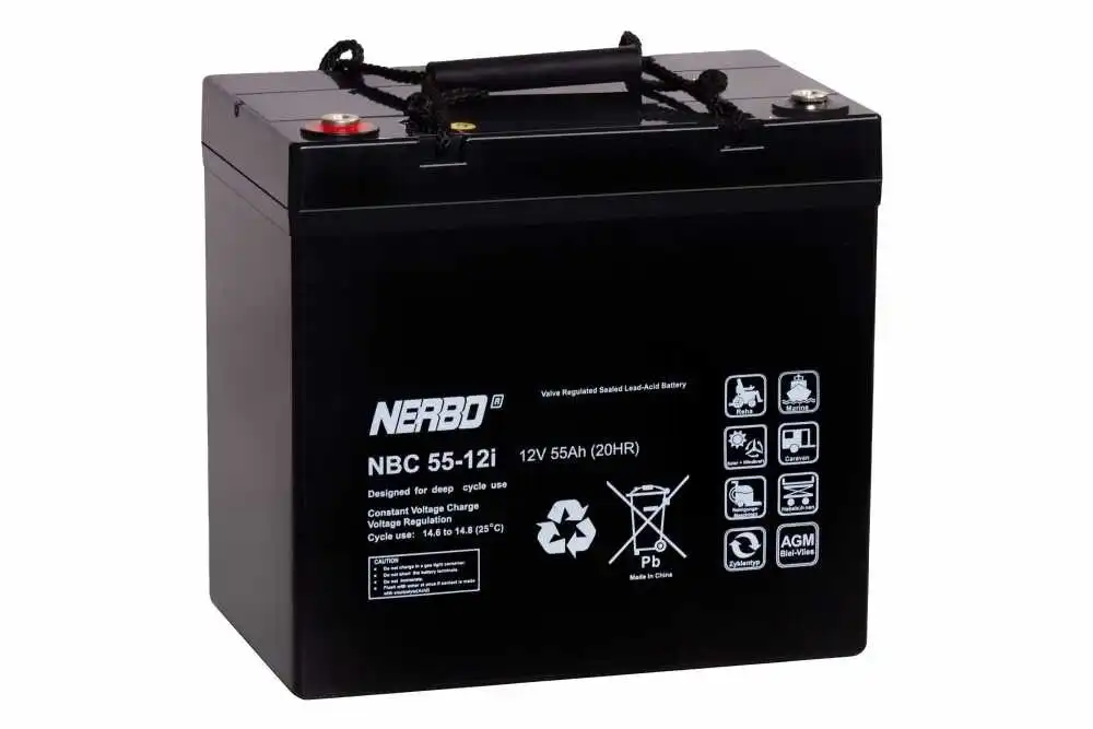Akumulator AGM Nerbo NBC 55-12i (12V 55Ah)