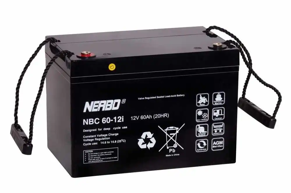Akumulator AGM Nerbo NBC 60-12i (12V 60Ah)