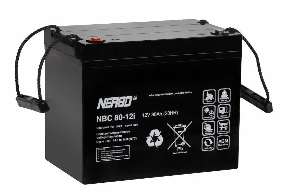Akumulator AGM Nerbo NBC 80-12i (12V 80Ah)