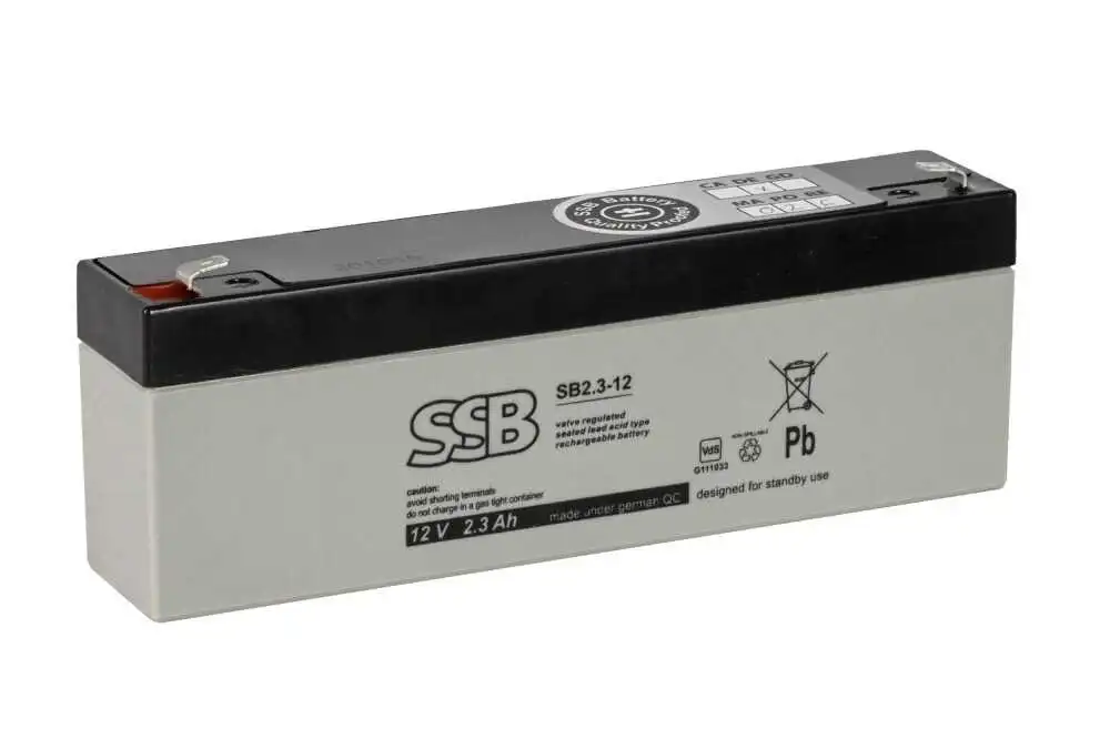 Akumulator AGM SSB SB 2.3-12 (12V 2,3Ah)