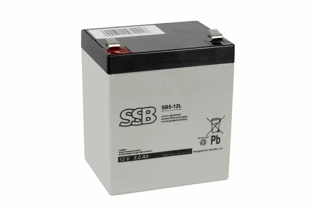 Akumulator AGM SSB SB 5-12L (12V 5Ah)