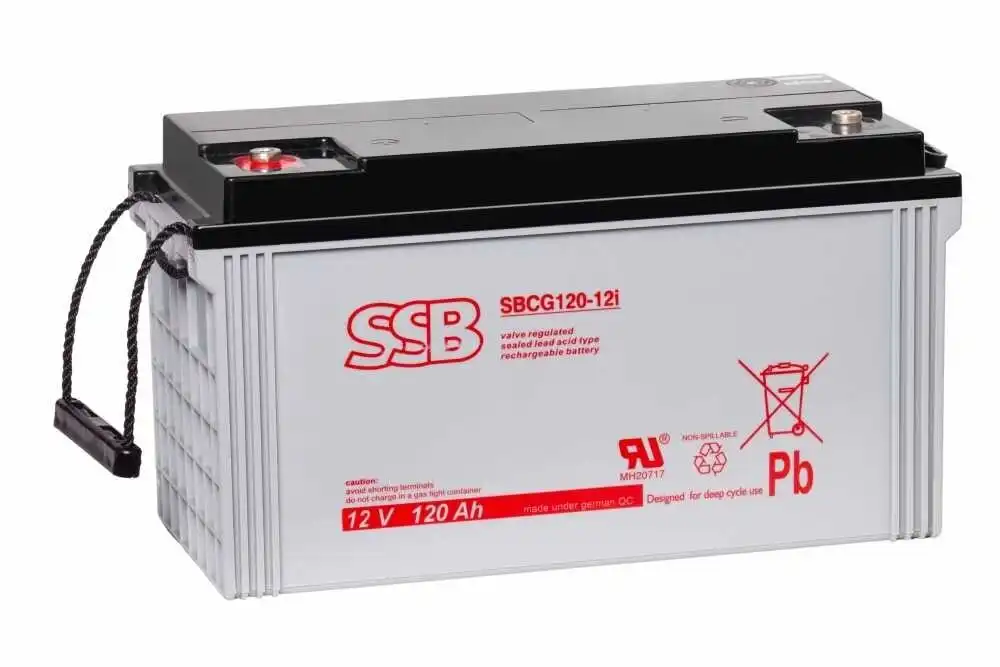 Akumulator żelowy (GELL) SSB SBCG 120-12i (12V 120Ah)