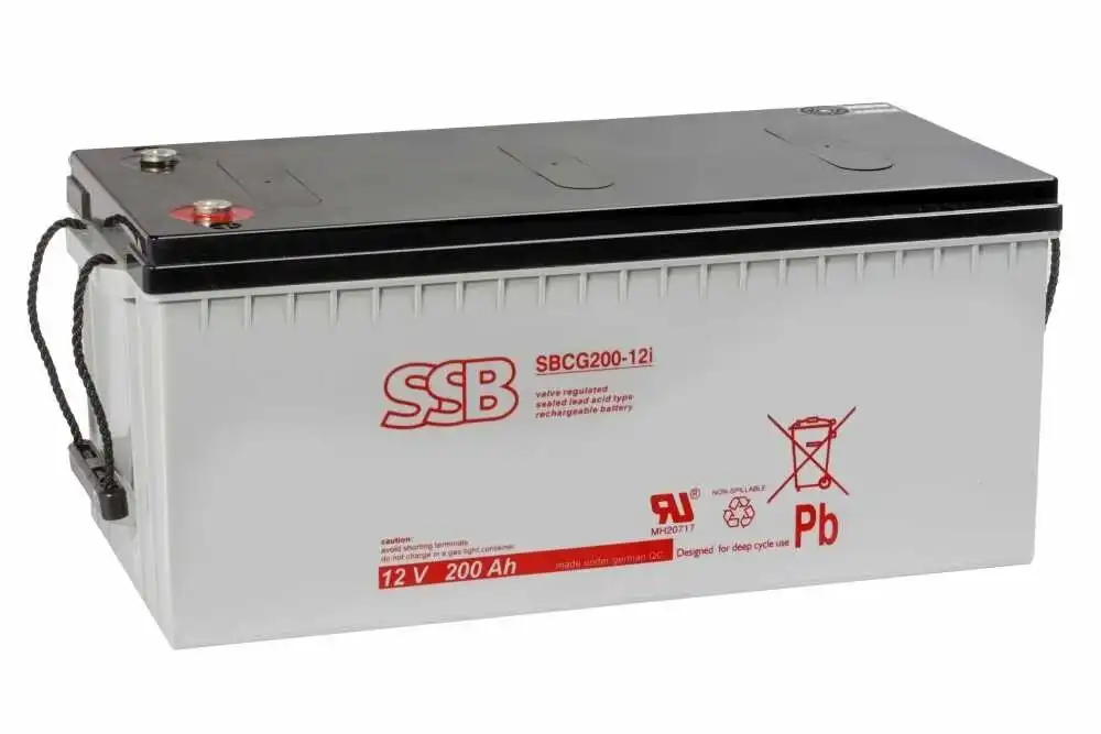 Akumulator żelowy (Gell) SBCG-200-12i (12V 200Ah)