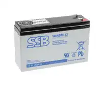 Akumulator AGM SSB SBH 200-12 (12V 5Ah)