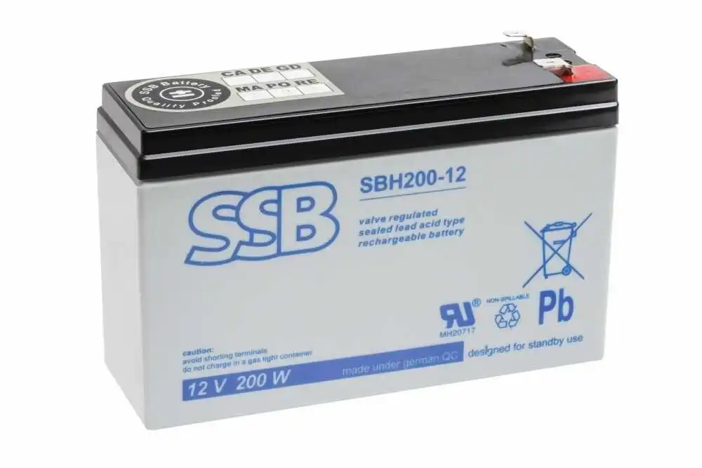 Akumulator AGM SSB SBH 200-12 (12V 5Ah)