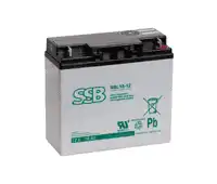 Akumulator AGM SSB SBL 18-12 (12V 18Ah)