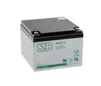 Akumulator AGM SSB SBL 26-12i (12V 26Ah)