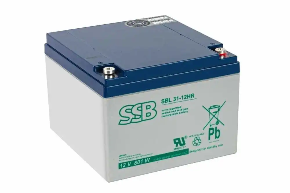 Akumulator AGM SSB SBL 31-12HR (12V 26Ah)