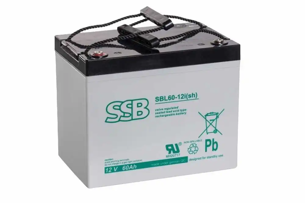 Akumulator AGM SSB SBL 60-12i-sh (12V 60Ah)