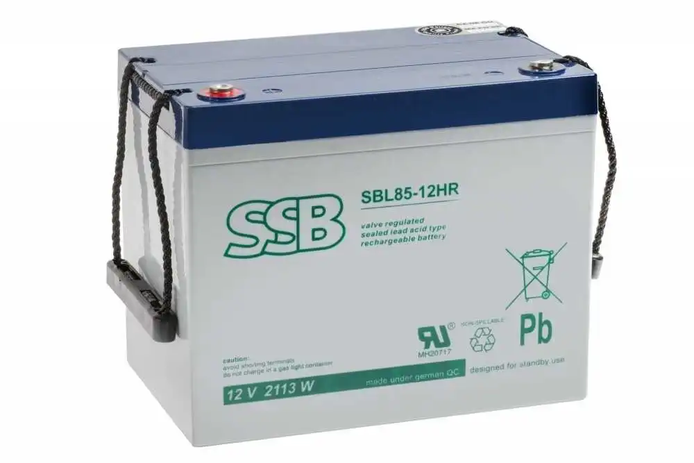 Akumulator AGM SSB SBL 85-12HR (12V 75Ah)