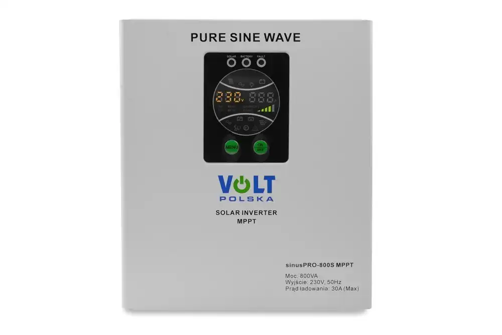 Volt Sinus Pro 800s -zasilacz awaryjny z MPPT do paneli fotowoltaicznych PV