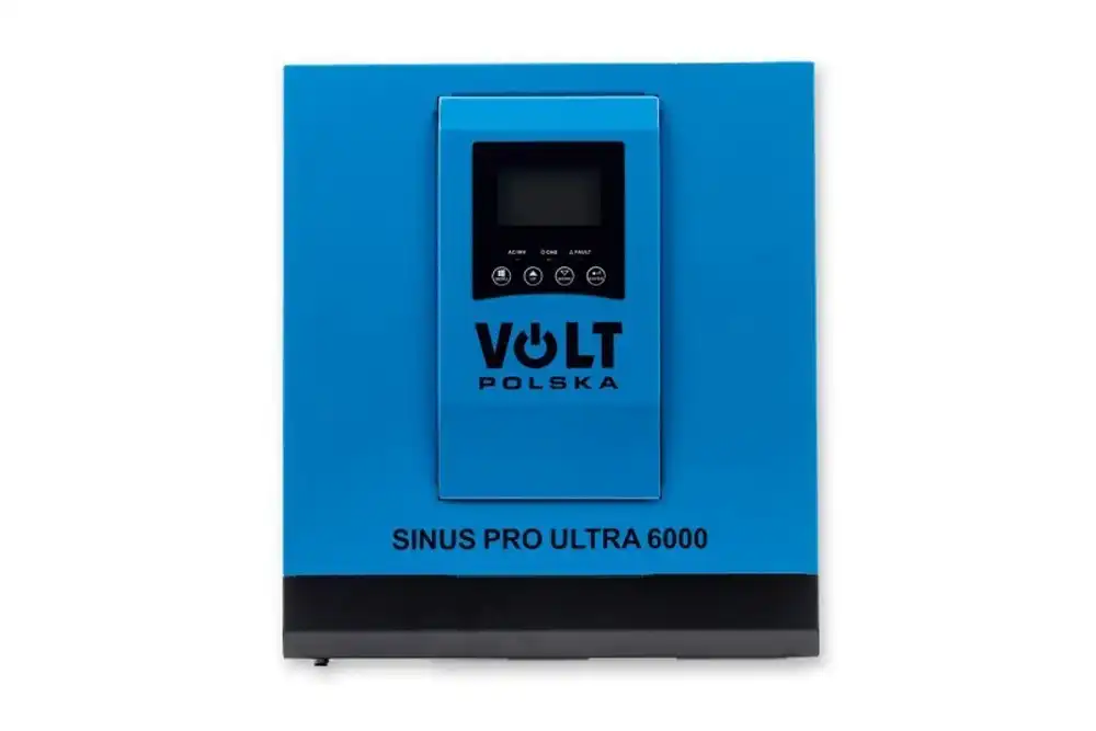 Volt Sinus Pro Ultra 6000 -zasilacz awaryjny z MPPT do paneli fotowoltaicznych PV